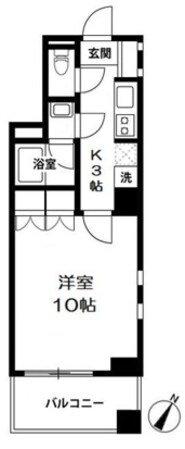 コマUD21の物件間取画像